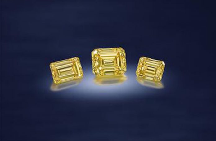 Rare Fancy Vivid Yellow Diamonds Set Off Bidding War at Bonhams Auction