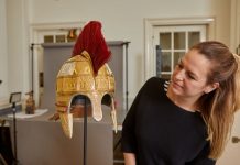 School of Jewellery helps to reconstruct Staffordshire Hoard Helmet