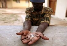 Russian diamond miner Alrosa wants controlling stake to mine in Zimbabwe