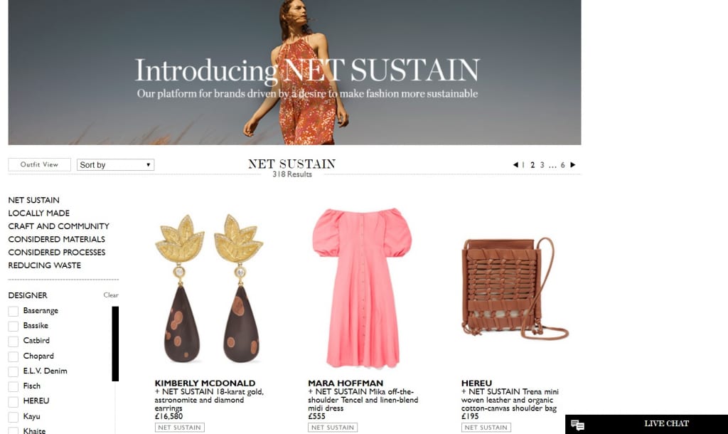 Consumers Can Now Shop A Dedicated Curation Of Sustainable Products.