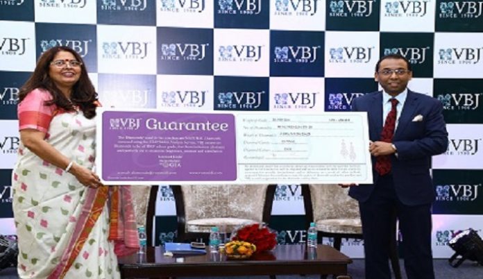 VBJ launches GIA certified guarantee card for diamonds screened using GIA melee analysis service