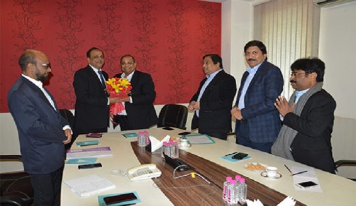 GJEPC Delegation Led by Chairman Pramod Kumar Agrawal Holds Meeting with MMTC Chairman Ved Prakash