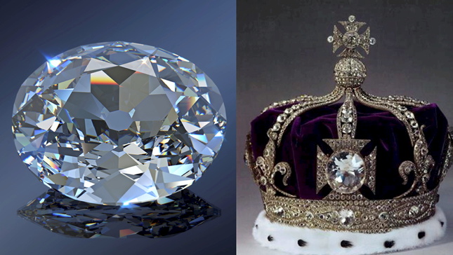 India claims the Koh-i-Noor diamond, the jewel of Queen