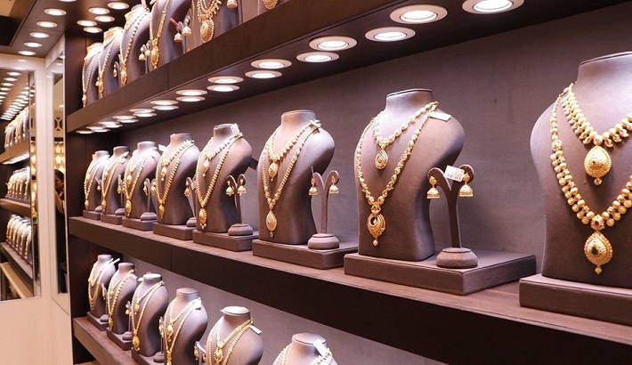 The sale showroom jewelry