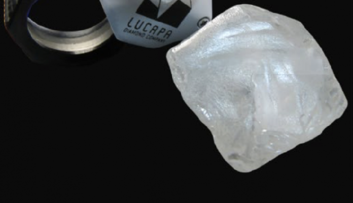 208-carat diamond is the most recent discovery at the Lulo mine