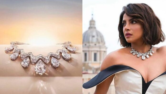 Priyanka Chopra Dazzles in Bulgari's $43m Diamond Choker