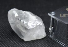 Eighth +100-cts Diamond at Letseng