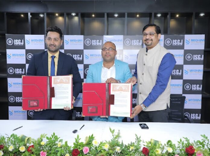 ‘Medhavi Skills University’ & ‘ISGJ’ Signs MoU to Launch India's First Bachelor's & MBA Programs in Gems & Jewelry Sector