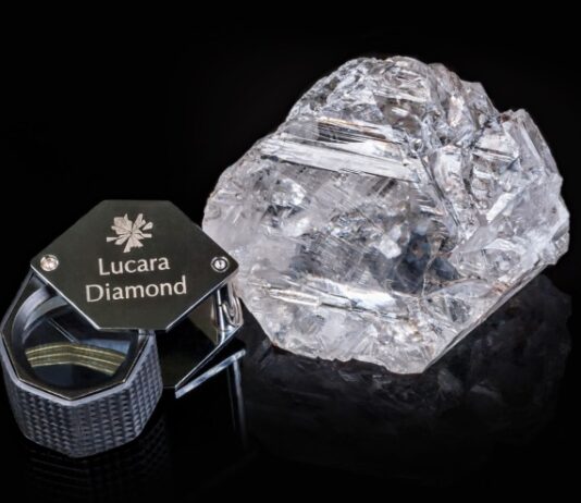 Lucara Diamond Sells Rough Sales Platform to Founders