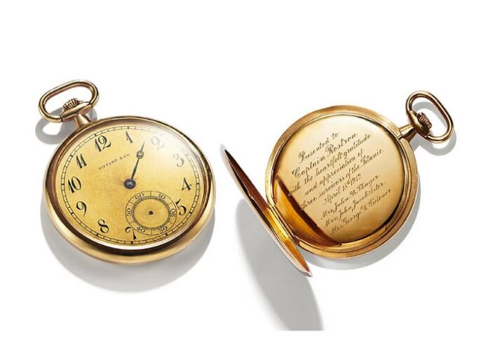 Tiffany & Co. Acquires Historic Titanic Pocket Watch for Record Price